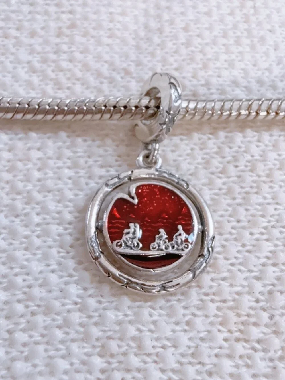 Stranger Things Upside Down Dangle Charm Silver Charm For Pandora Bracelet